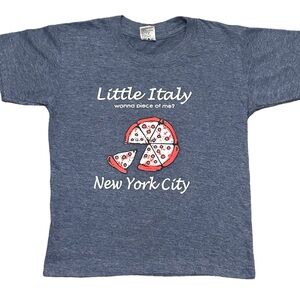 Boy's New York City Little Italy Pizza Graphic T-Shirt - 6-8 Years